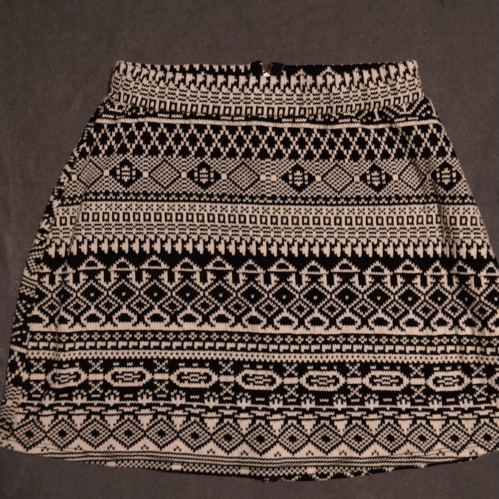 B Jewel Sweater Mini Skirt